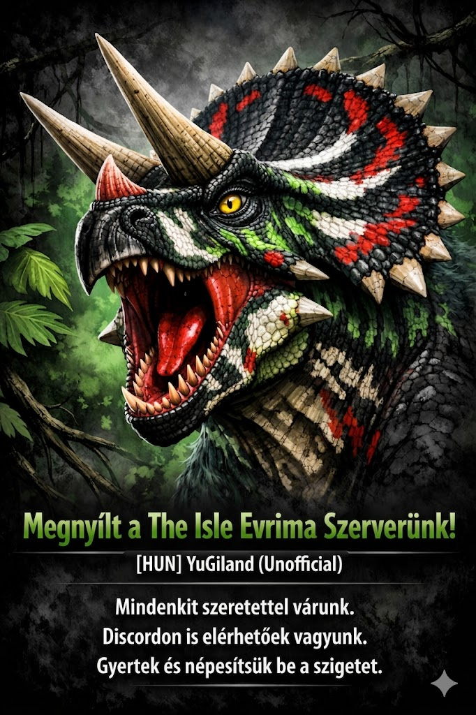 The Isle Evrima Szerver